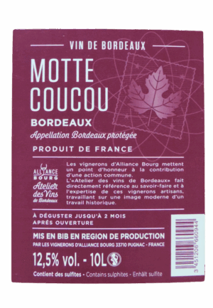 MOTTE COUCOU 5L ou 10L