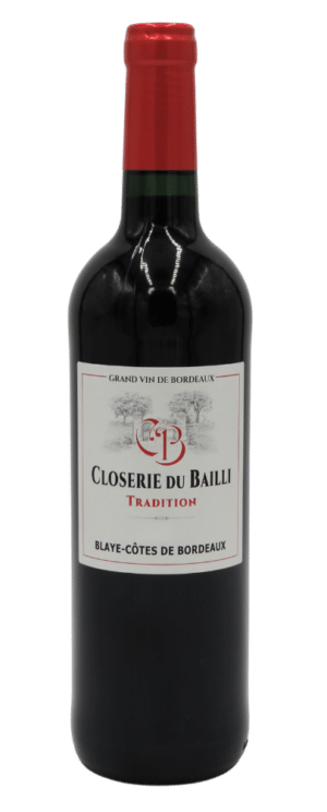 CLOSERIE DU BAILLI BLAYE COTES DE BX TRADITION 2022