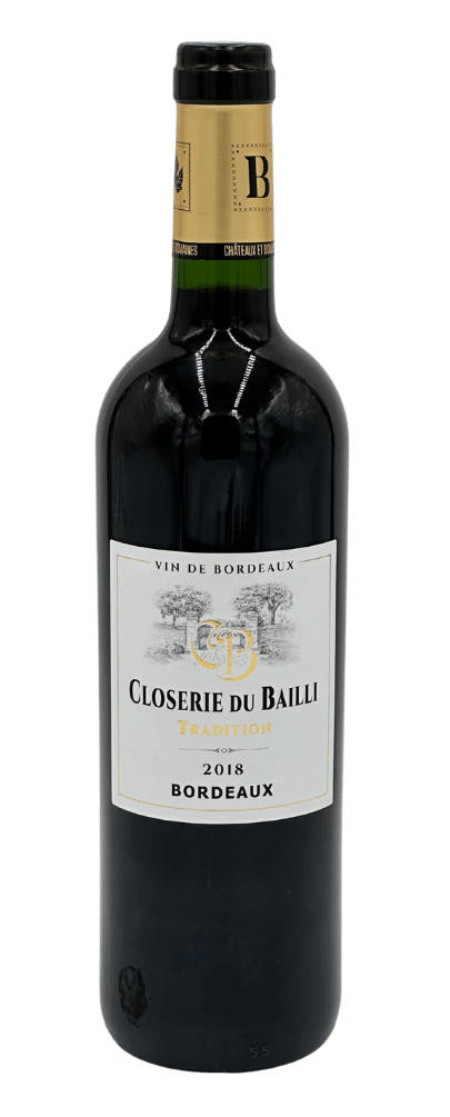 CLOSERIE DU BAILLI BORDEAUX TRADITION 2018