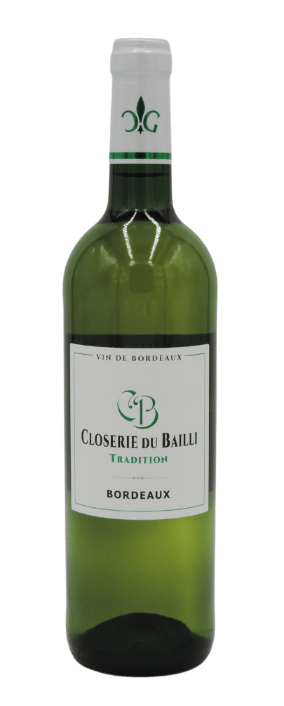 CLOSERIE DU BAILLI TRADITION 2023 - BLANC